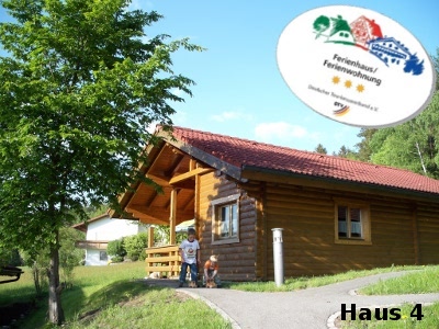 Blick auf Haus 4 im Frühling Blick auf Haus 4 im Frühling