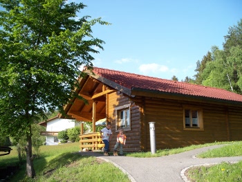 Urlaub mit Hund im Blockhaus Hedwig