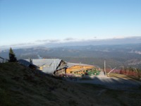 Blick vom Groen Arber im Herbst