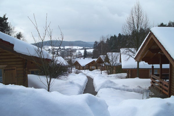 Blick ins Feriendorf