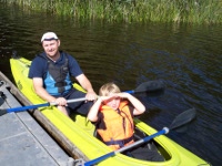 Kanu und Kajak Touren auf dem Regenfluss