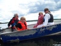 Bootsfahrt auf dem See