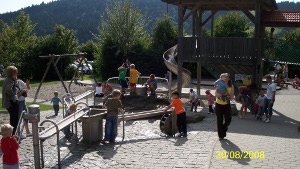 Wasserspielplatz am Egidi-Buckel in St. Englmar