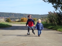 Inline Skating auch fr kleine Leute