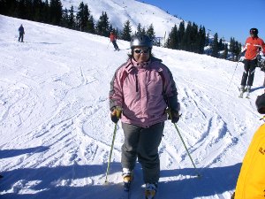 Alpin Skiabfahrt gut Alpin Skiabfahrt gut